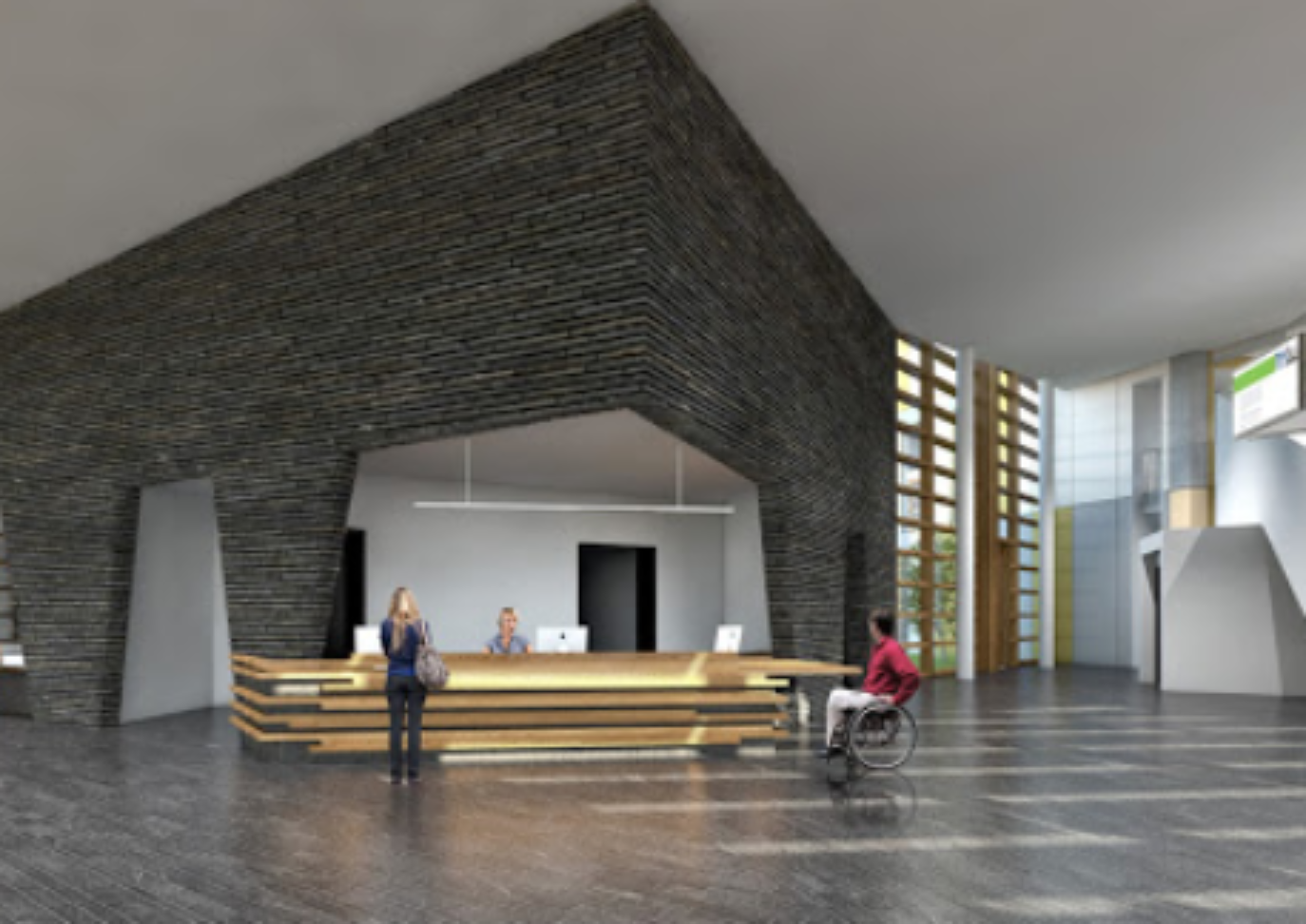 gevel ziekenhuis te Catania