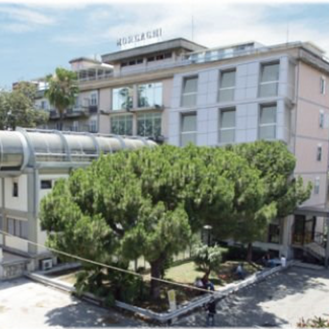 gevel ziekenhuis te Catania