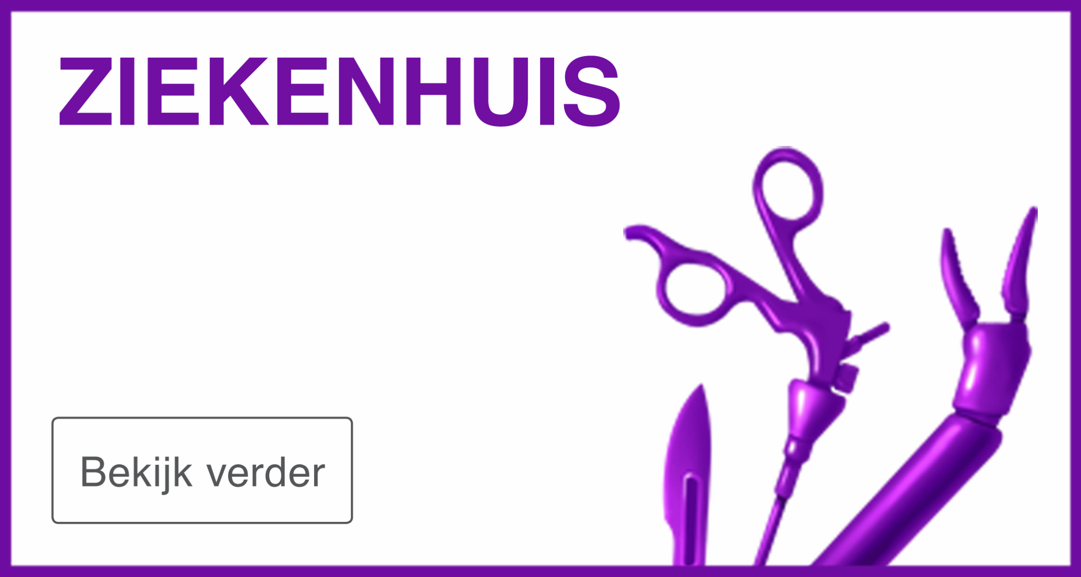 knop naar ziekenhuis